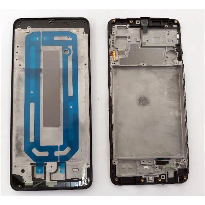 Carcasa central o marco negro para Samsung Galaxy M22 SM-M225F SM-M225 M225F M22 calidad premium