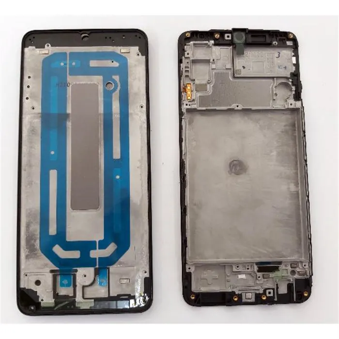 Carcasa central o marco negro para Samsung Galaxy M22 SM-M225F SM-M225 M225F M22 calidad premium