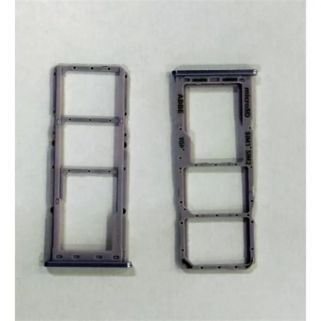 Soporte o bandeja dual sim purpura para Samsung Galaxy M22 SM-M225F SM-M225 M225F M225 calidad premium