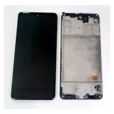Pantalla OLED para Samsung Galaxy M31s M317F mas tactil negro mas marco negro COMPATIBLE