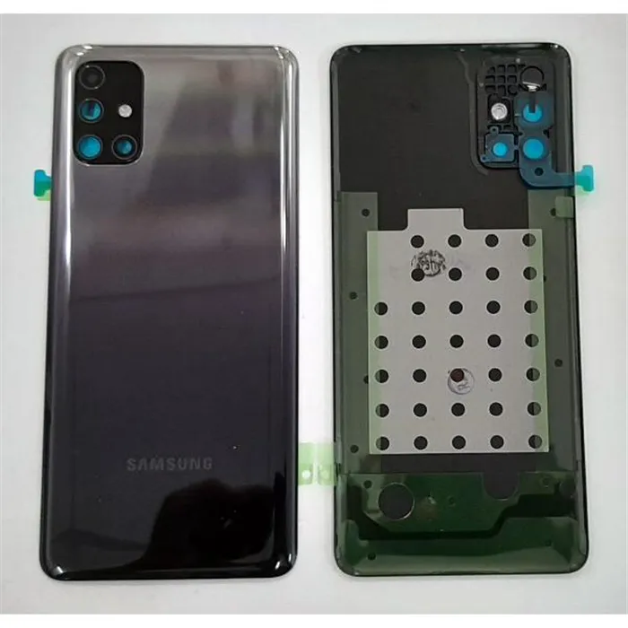 Tapa trasera o tapa bateria negra para Samsung Galaxy M31S M317 m317F SM-M317F GH82-23284A Service Pack