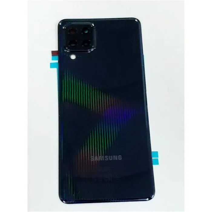 Tapa trasera o tapa bateria negra mas cubierta camara para Samsung Galaxy M32 SM-M325F 2021 service pack