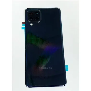 Tapa trasera o tapa bateria negra mas cubierta camara para Samsung Galaxy M32 SM-M325F 2021 service pack