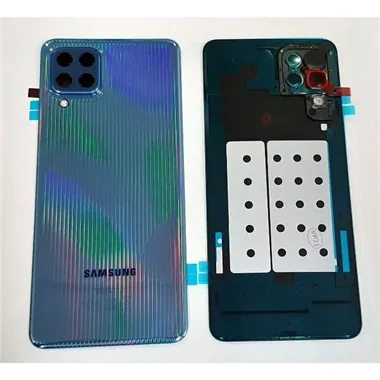 Tapa trasera tapa bateria azul para Samsung galaxy m32 sm-m325f 2021 cubierta de camara GH82-25976A Service Pack