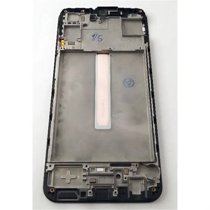 Carcasa o marco frontal negro para Samsung Galaxy M34 5G M346B 