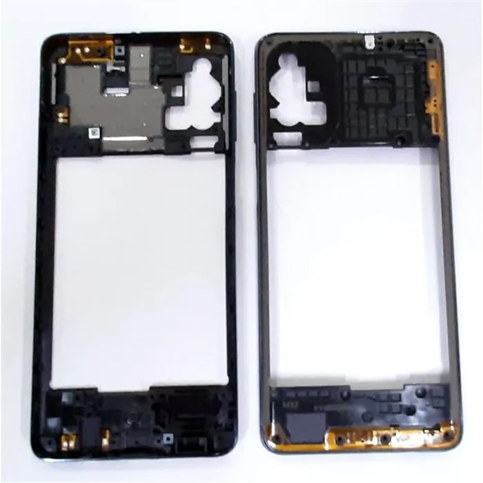 Carcasa central o marco negro para Samsung Galaxy M51 M515 m515F SM-M515F calidad premium