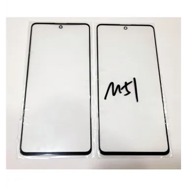 Cristal negro para Samsung Galaxy M51 M515F Calidad Premium