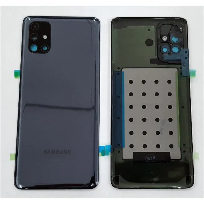 Tapa trasera o tapa bateria negra para Samsung Galaxy M51 M515 m515F SM-M515F GH82-23415A Service Pack