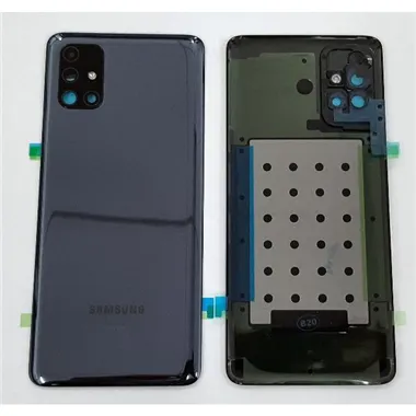 Tapa trasera o tapa bateria negra para Samsung Galaxy M51 M515 m515F SM-M515F GH82-23415A Service Pack