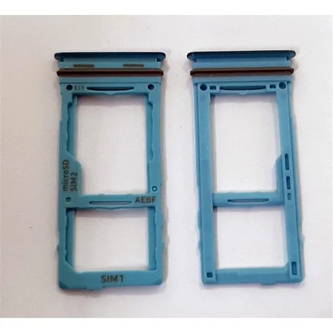 Soporte o bandeja dual sim azul para Samsung Galaxy M52 5G SM-M526 calidad premium