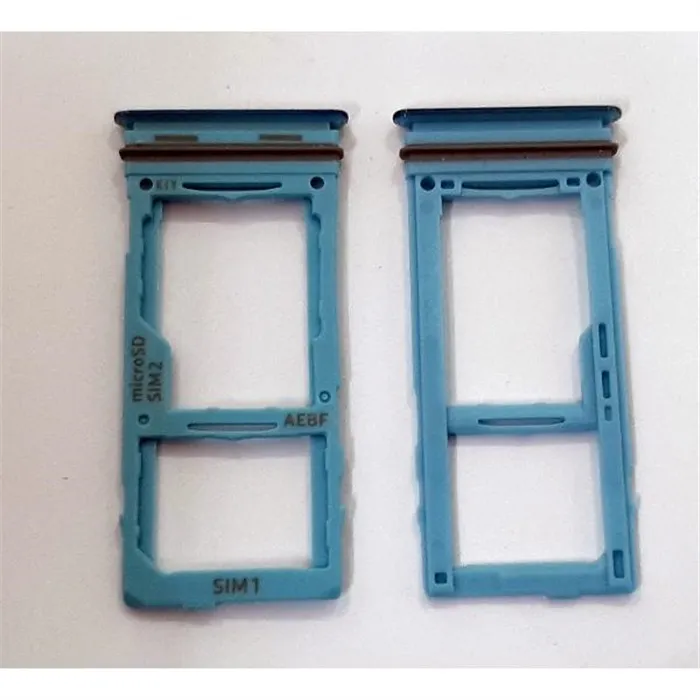 Soporte o bandeja dual sim azul para Samsung Galaxy M52 5G SM-M526 calidad premium