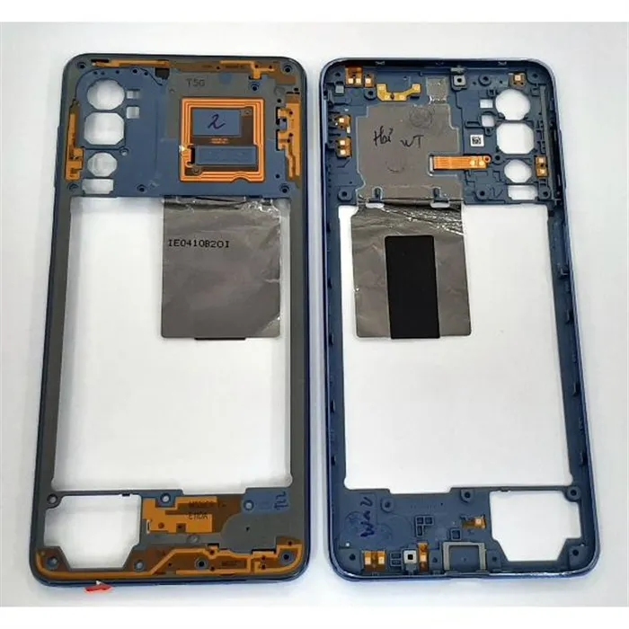 Carcasa trasera o marco azul para Samsung Galaxy M52 5G SM-M526 calidad premium