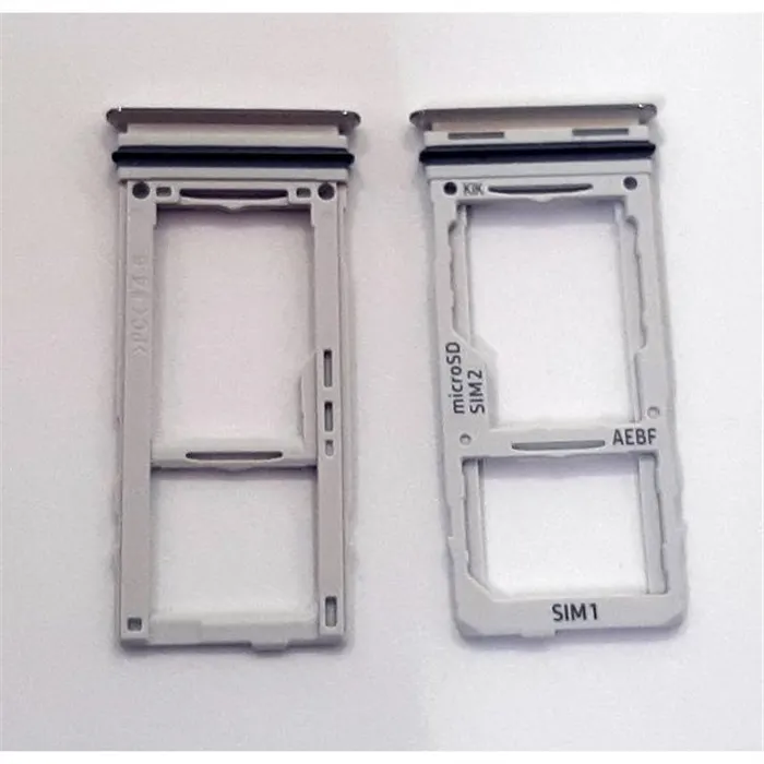 Soporte o bandeja dual sim blanca para Samsung Galaxy M52 5G SM-M526 calidad premium