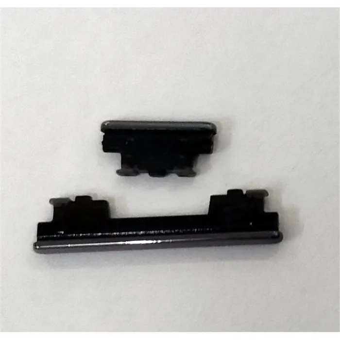 Set 2 botones negros para Samsung Galaxy M52 5G SM-M526 calidad premium