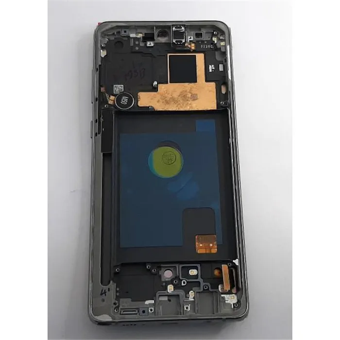 Pantalla soft oled para Samsung Galaxy N770 N770F NOTE 10 Lite mas tactil negro mas marco plata compatible