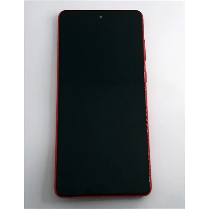 Pantalla soft oled para Samsung Galaxy N770 N770F NOTE 10 Lite mas tactil negro mas marco rojo compatible