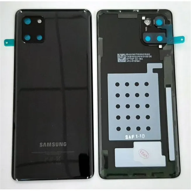 Tapa trasera o tapa bateria aura negra para Samsung Galaxy N770 N770F NOTE 10 Lite GH82-21972A Service Pack