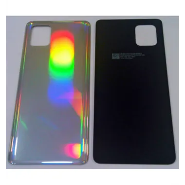 Tapa trasera o tapa bateria plata para Samsung Galaxy N770 N770F NOTE 10 Lite