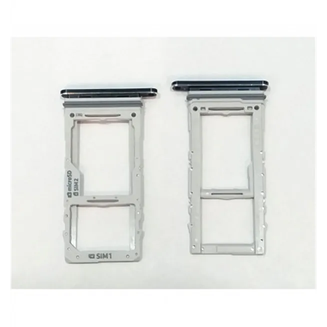 Soporte o bandeja dual sim negro para Samsung Galaxy Note 10+ Note 10 plus Note10+ note 10plus note10plus SM-N975F 