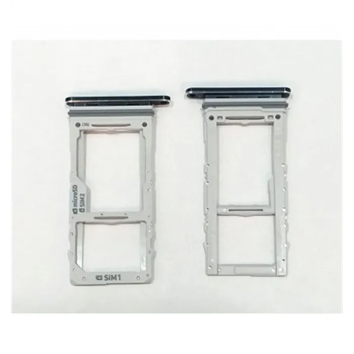 Soporte o bandeja dual sim negro para Samsung Galaxy Note 10+ Note 10 plus Note10+ note 10plus note10plus SM-N975F 