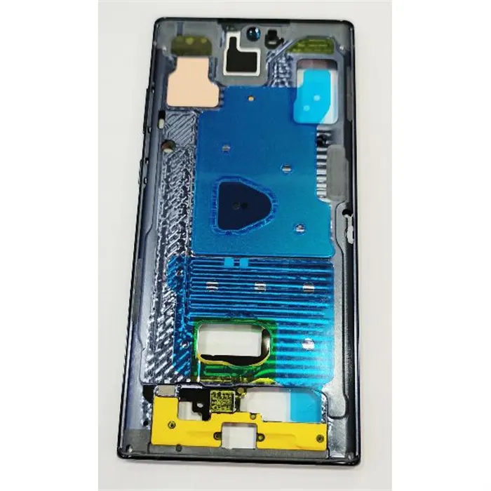 Carcasa o marco central azul oscuro para Samsung Galaxy Note 10 Plus GH96-12860A Service Pack