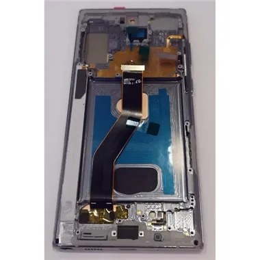 Pantalla oled para Samsung Galaxy Note 10 Plus N975 mas tactil negro mas marco gris compatible