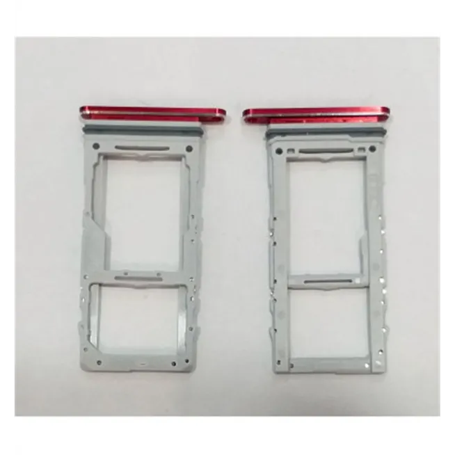 Soporte o bandeja dual sim roja para Samsung Galaxy Note 10+ Note 10 plus Note10+ note 10plus note10plus SM-N975F S
