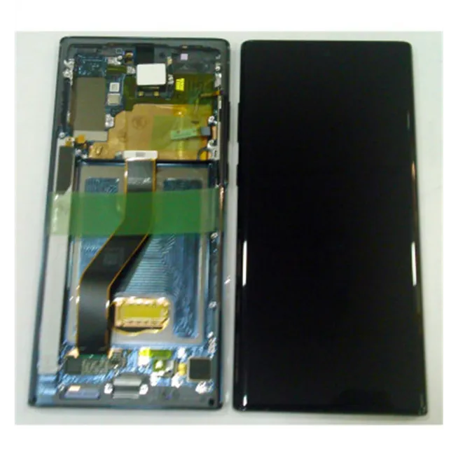 Pantalla Premium Samsung Galaxy Note 10+ GH82-20838A SM-N975F+ táctil negro + marco negro service pack