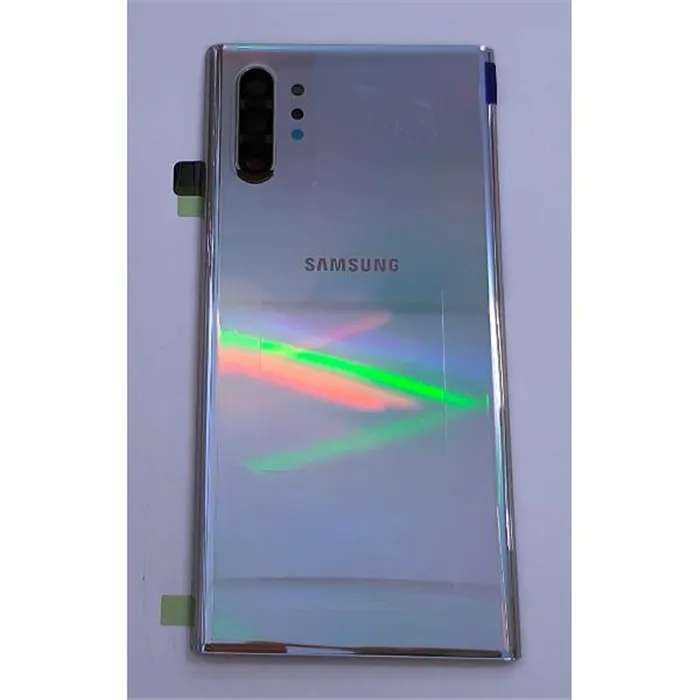 Tapa trasera o tapa bateria plata para Samsung Galaxy Note 10 Plus N975 N975FD SM-N975W N975W GH82-20588C Service P