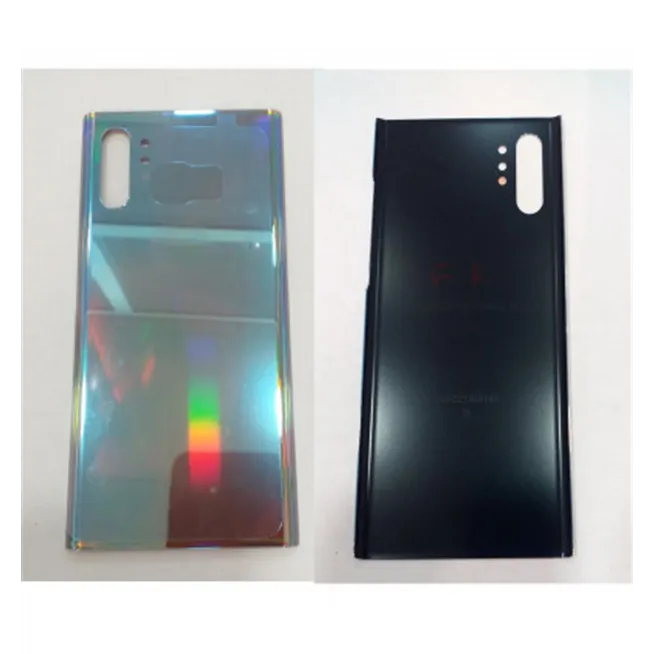 Tapa trasera o tapa bateria silver  Prisma de Samsung Galaxy Note 10+ Note 10 plus Note10+ note 10plus note10plus S
