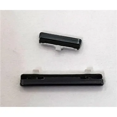 Set 2 botones negros para Samsung Galaxy Note 10+ Note 10 plus Note10+ note 10plus note10plus SM-N975F SM-N975 N975
