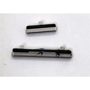 Set 2 botones plata para Samsung Galaxy Note 10+ Note 10 plus Note10+ note 10plus note10plus SM-N975F SM-N975 N975F