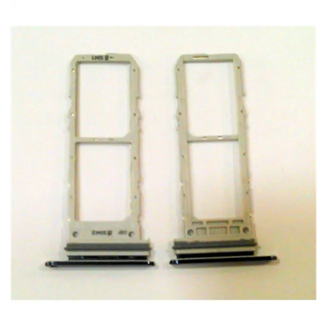 Soporte o bandeja dual sim negra para Samsung Galaxy Note 10 SM-N970F SM-N970 N970F N970