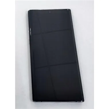 Pantalla lcd para Samsung Galaxy Note 10 N970 SM-N970F mas tactil negro mas marco plata calidad premium