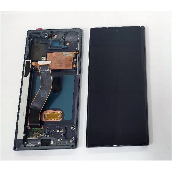 Pantalla lcd para Samsung Galaxy Note 10 N970 SM-N970F mas tactil negro mas marco negro calidad premium