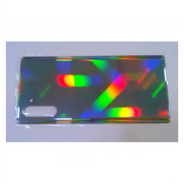 Tapa trasera o tapa bateria plateada para Samsung Galaxy Note 10