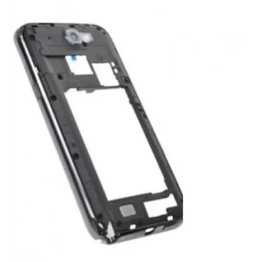 Samsung Galaxy Note 2 N7100 Carcasa Central Negra premium