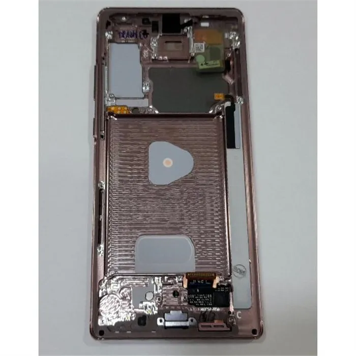 Pantalla lcd GH82-23733B GH82-23495B de Samsung Galaxy Note 20 Note 20 5G con pantalla táctil negra con Mystic
