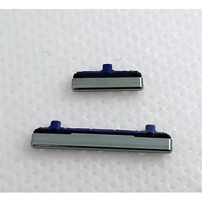 Set 2 botones verdes para Samsung Galaxy Note 20 SM-N980F Note 20 5G calidad premium