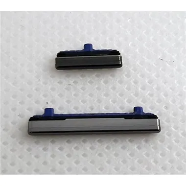 Set 2 botones grises para Samsung Galaxy Note 20 SM-N980F Note 20 5G calidad premium