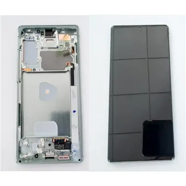 Pantalla lcd GH82-23495C para Samsung Galaxy Note 20 Note 20 5G mas tactil negro mas marco mystic green premium Ser