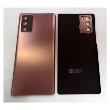 Tapa trasera o tapa bateria dorada para Samsung Galaxy Note 20 SM-N980F mas cubierta camara