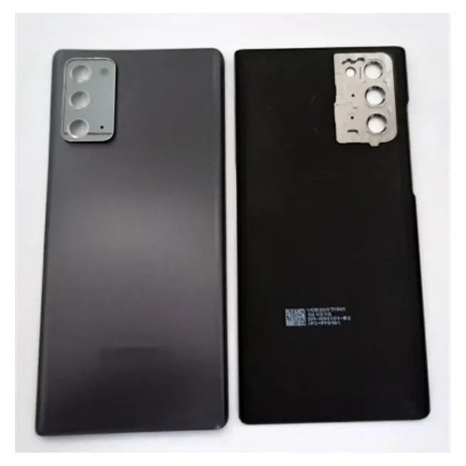 Tapa trasera o tapa bateria gris para Samsung Galaxy Note 20 SM-N980F mas cubierta camara