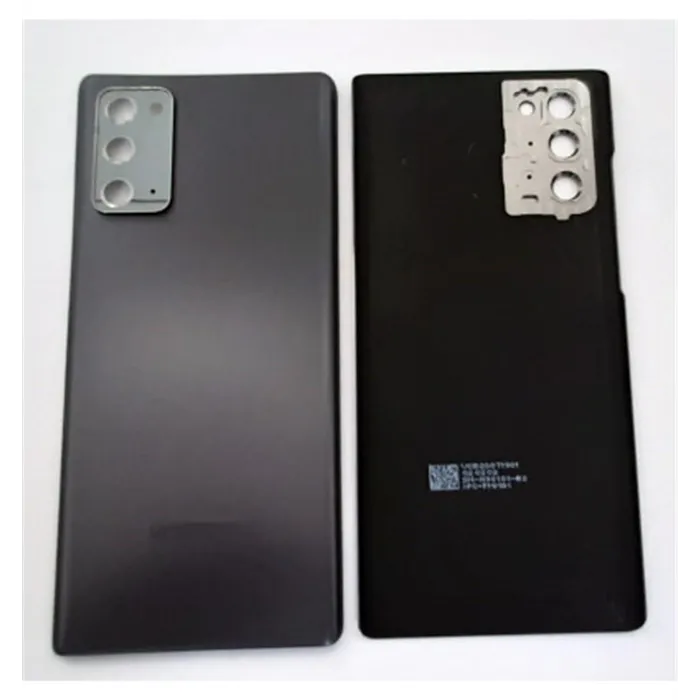 Tapa trasera o tapa bateria gris para Samsung Galaxy Note 20 SM-N980F mas cubierta camara