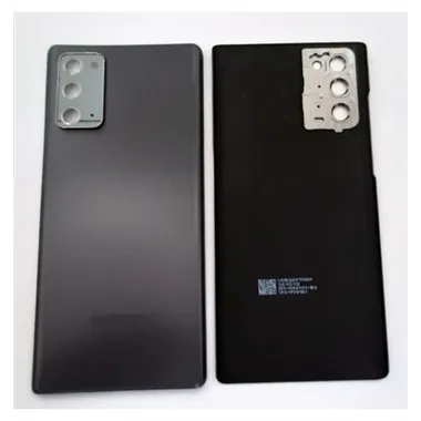 Tapa trasera o tapa bateria gris para Samsung Galaxy Note 20 SM-N980F mas cubierta camara
