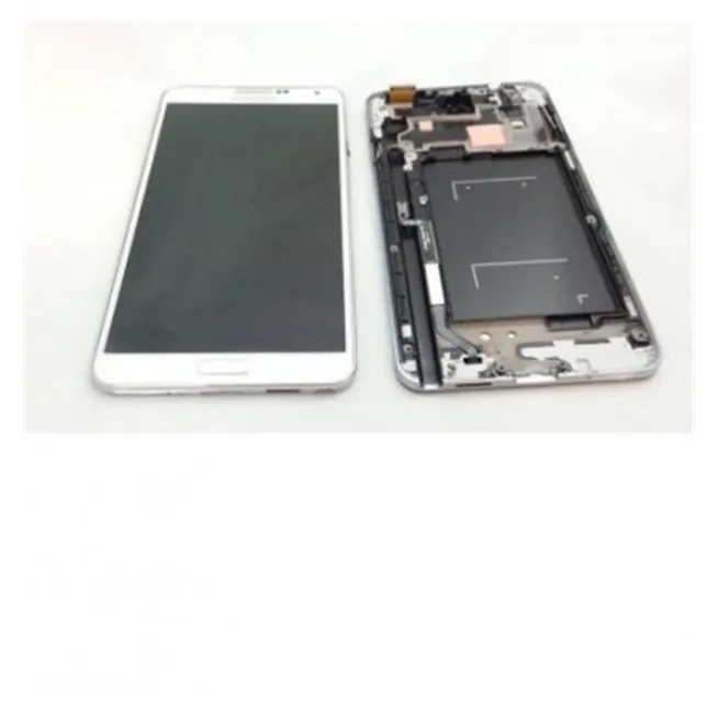 Samsung Galaxy Note 3 N9005 LCD + Táctil blanco + Marco premium remanufacturado