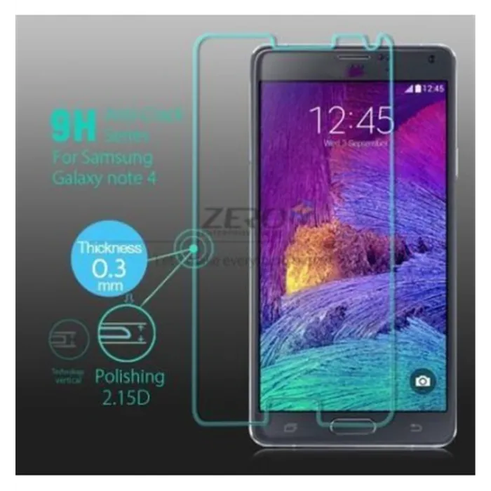 Samsung Galaxy Note 4 SM-N910F protector cristal templado
