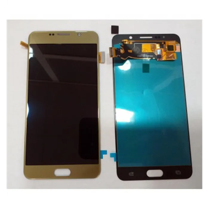 Samsung Galaxy Note 5 N9200 N920 pantalla lcd calidad oled + táctil dorado compatible