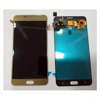 Samsung Galaxy Note 5 N9200 N920 pantalla lcd calidad oled + táctil dorado compatible