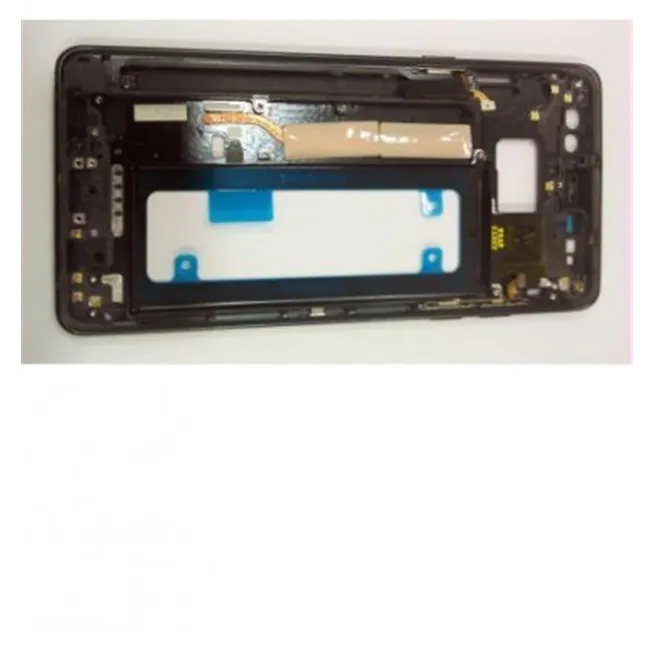 Samsung Galaxy Note 7 SM-N930F marco central negro + flex vo